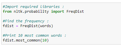 Natural Language Processing