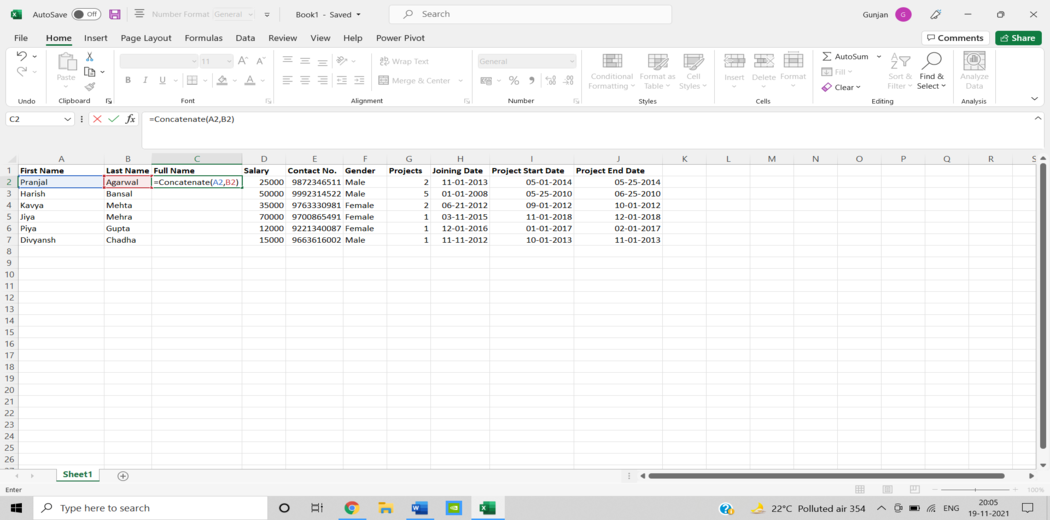 Synergy logging program, used for data collection