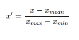 Mean Normalization