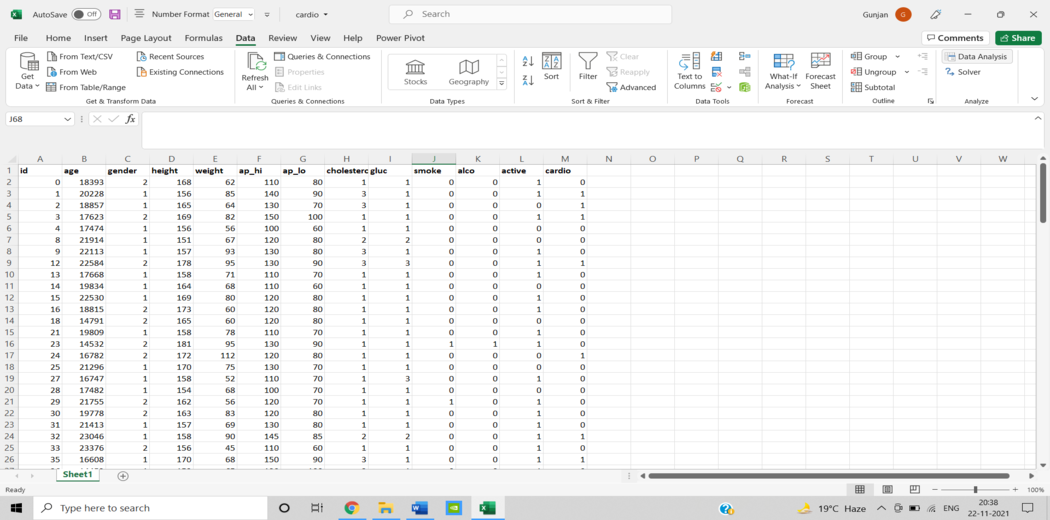 regression data analysis tool in excel