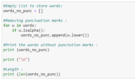 Natural Language Processing