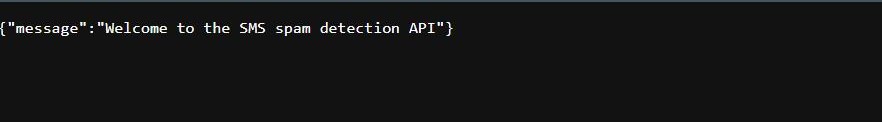 API message.