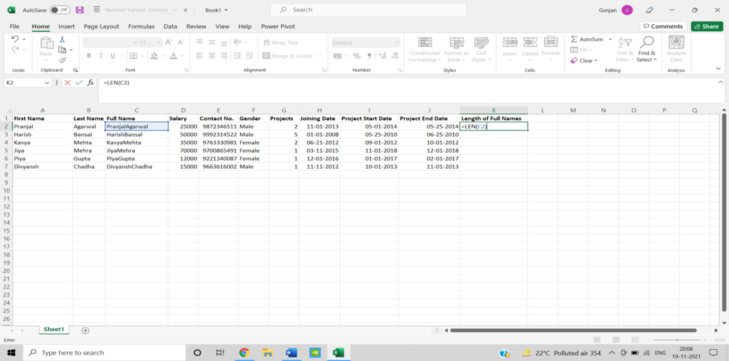 Analytics software natively connected to Microsoft Excel