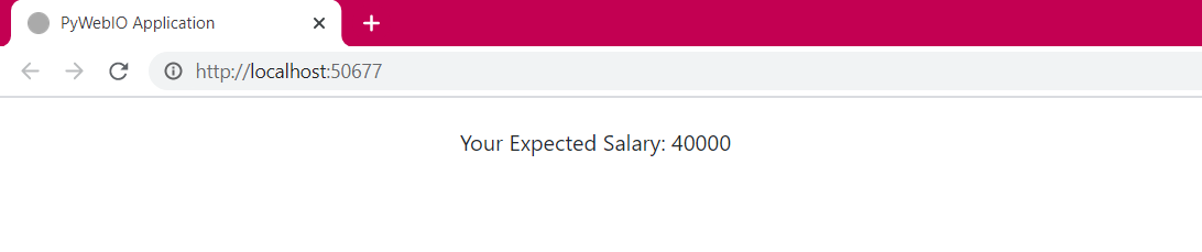 pywebio salary