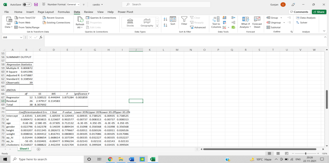 excel tutorial | excel for data analysis | Data analysis using excel