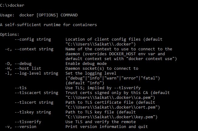 Docker system CLI and Use