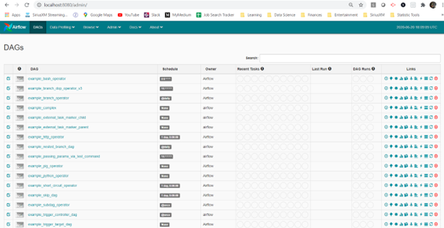 Apache Airflow — User Interface