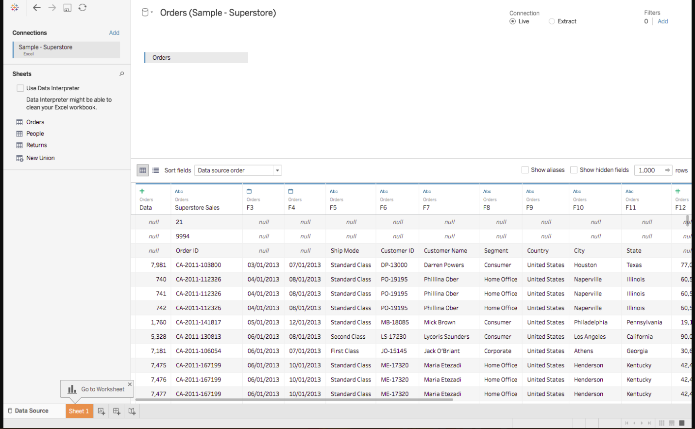 Getting Started with Tableau 3