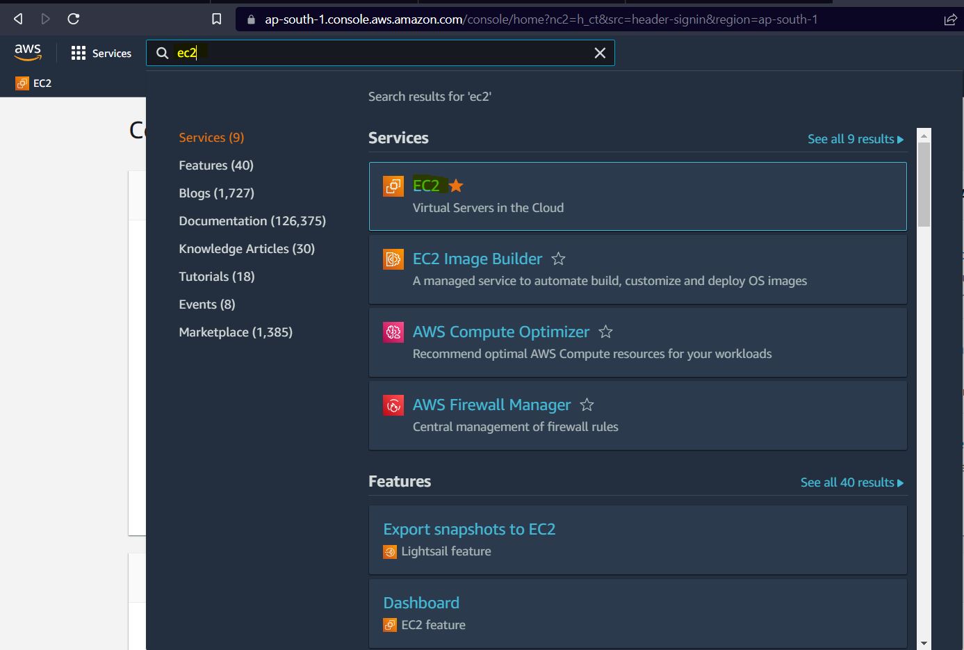 Set Up & Launch Instance 1