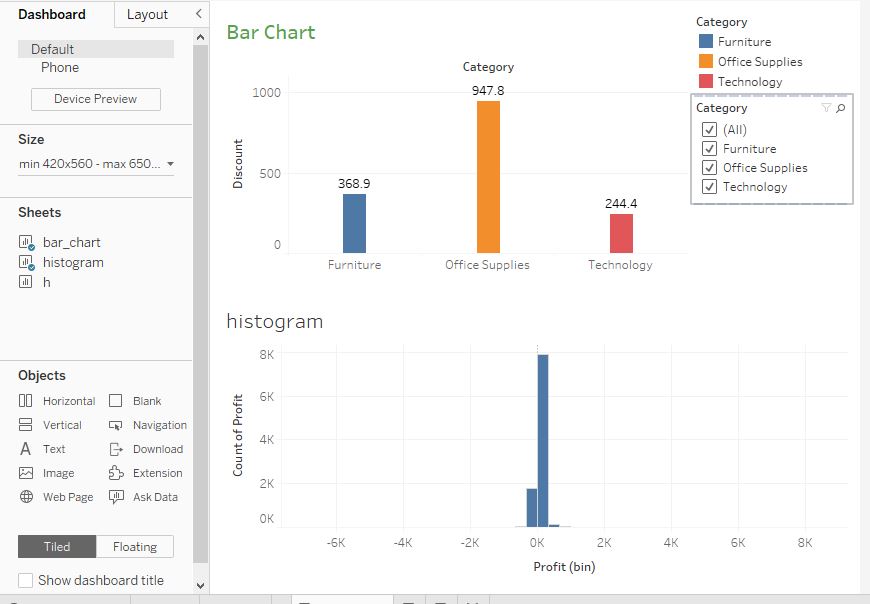 Master Containers: Build an Interactive Tableau Dashboard From Scratch