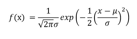 normal pdf formula