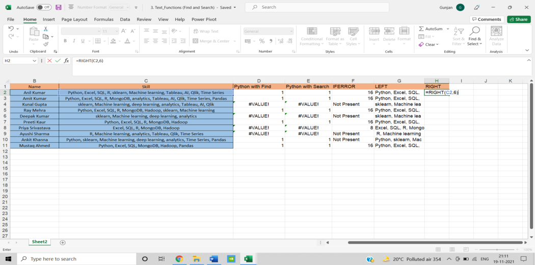 Analysing Data In Excel (3 Quick Methods) - Acuity Training