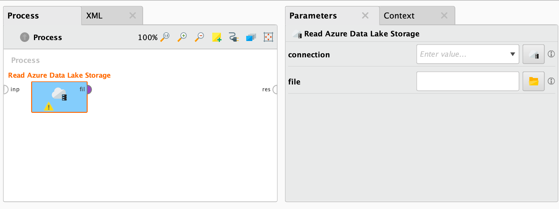 Read from Azure Data Lake Storage