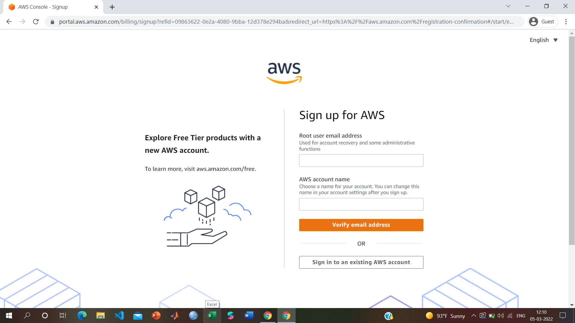 Cloud Computing AWS | Free Account 