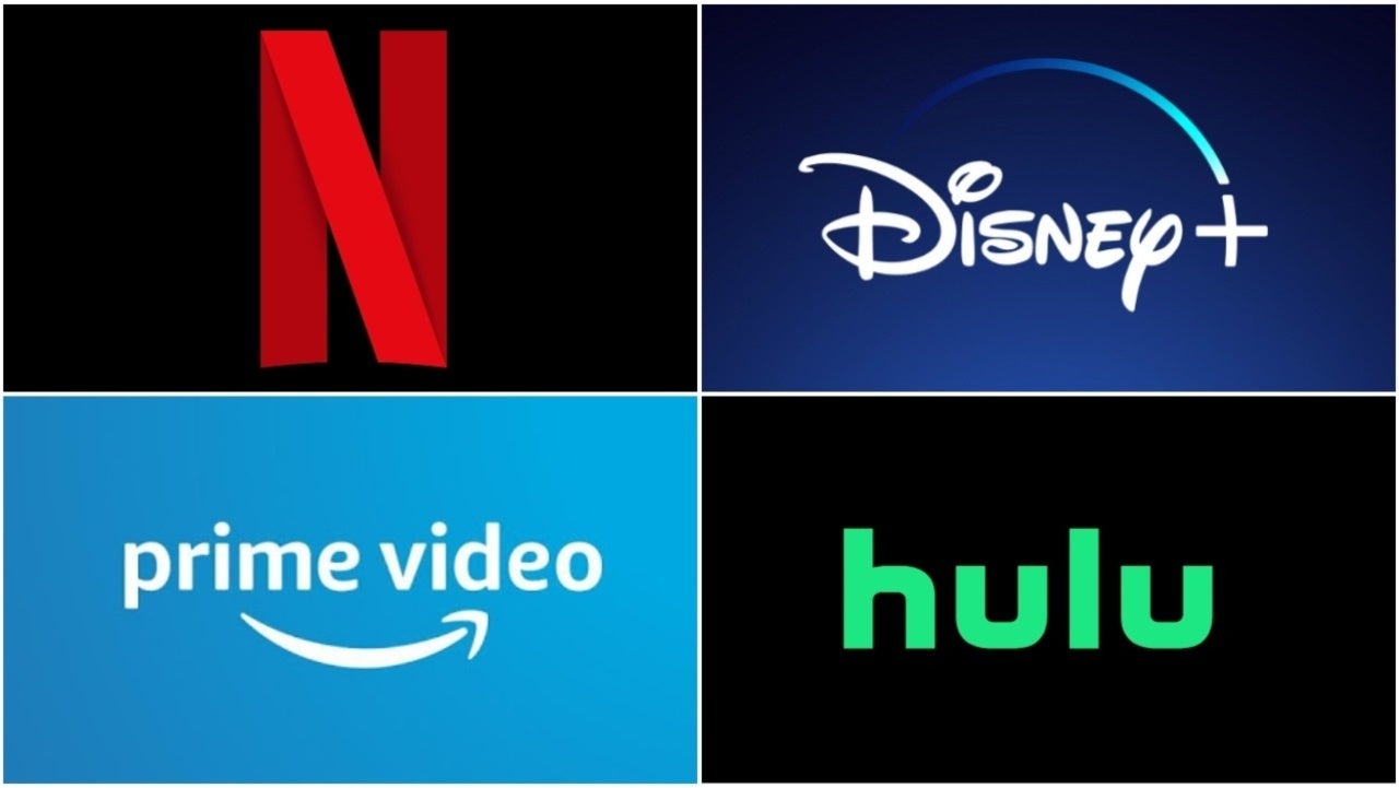 Streaming services: Netflix, Hulu,  Prime, Disney+