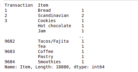 processing data mining