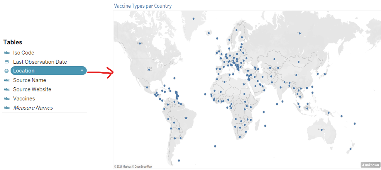 Map  Covid-19 Vaccination Dashboard