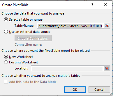 create pivot tables in excel