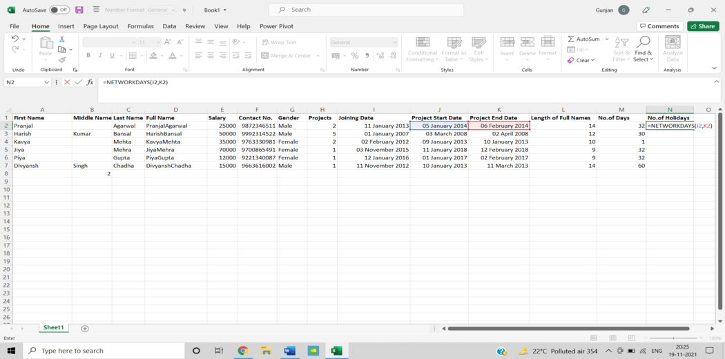 An Overview of Microsoft® Excel®