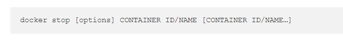 Docker Stop | guide