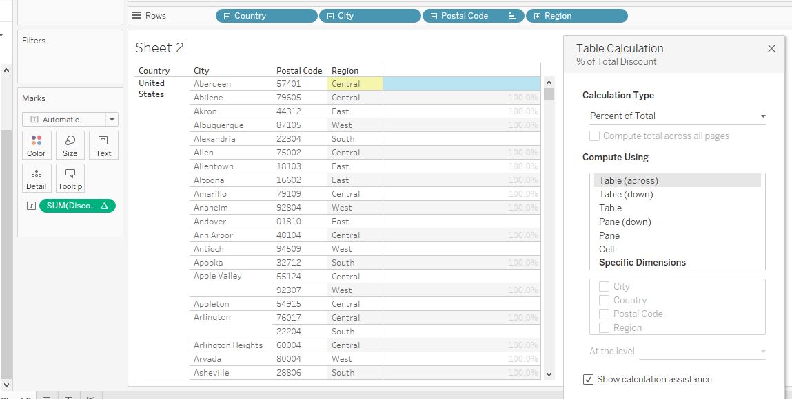 Visual Analytics and Calculations in Tableau, by poojit