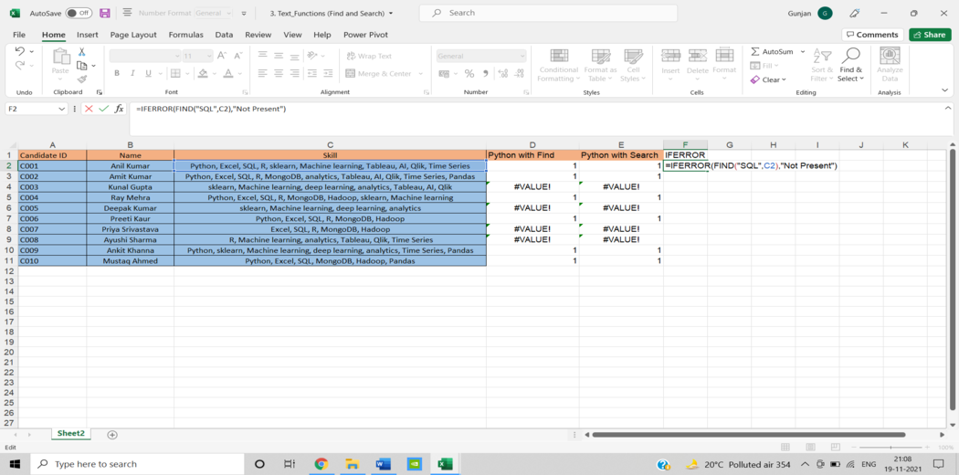 Analysing Data In Excel (3 Quick Methods) - Acuity Training