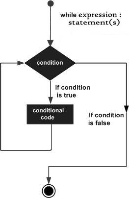 flow diagram while loop 