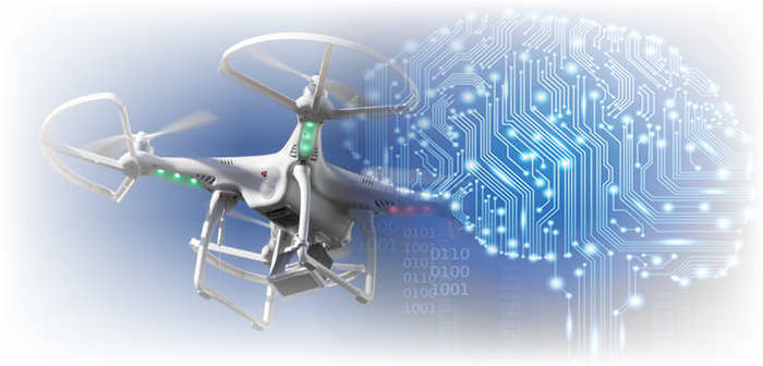 Undervisning Efterligning Akkumulering The Power of Artificial Intelligence in Drones - Analytics Vidhya