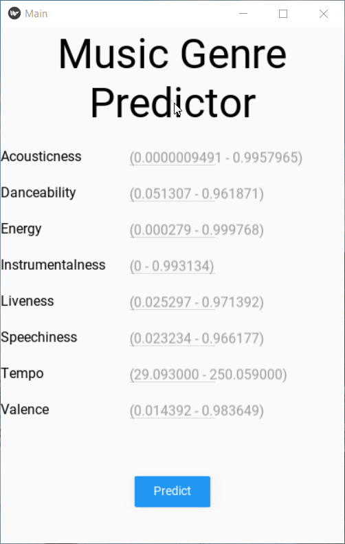 music genre predictor app | Android ML app KivyMD