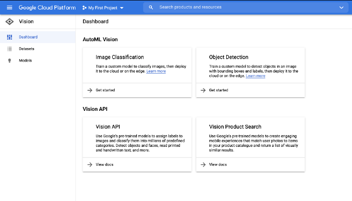 Google cloud AutoML