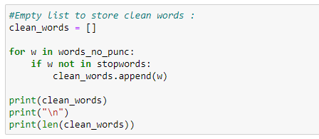 Natural Language Processing