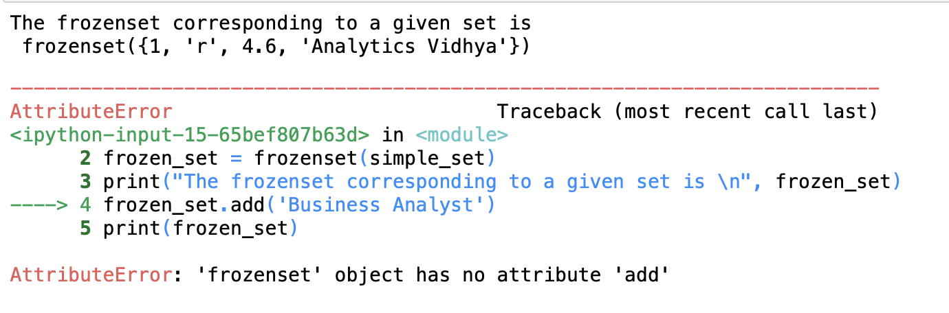 An Intuitive and Easy Guide to Python Sets - Analytics Vidhya