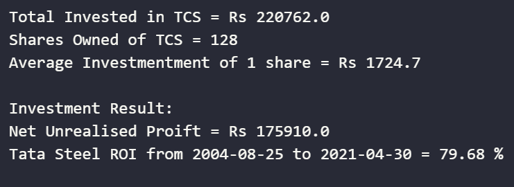 Python Stock Analysis