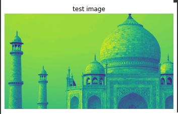 test image feature detection
