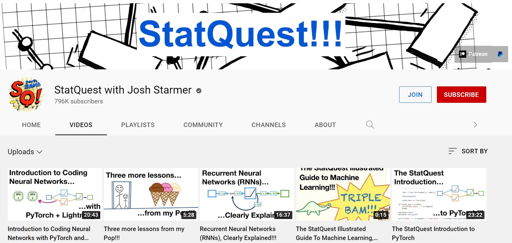 StatQuest With John Starmer