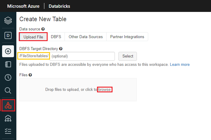 Azure Databricks DBFS