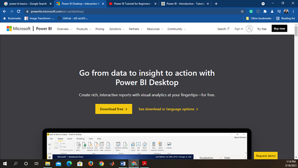 PowerBI Visualization